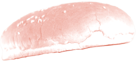 Image of a top burger bun